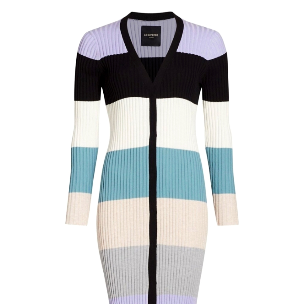 Le Superbe | Fruit Stripe | Maxi Cardigan